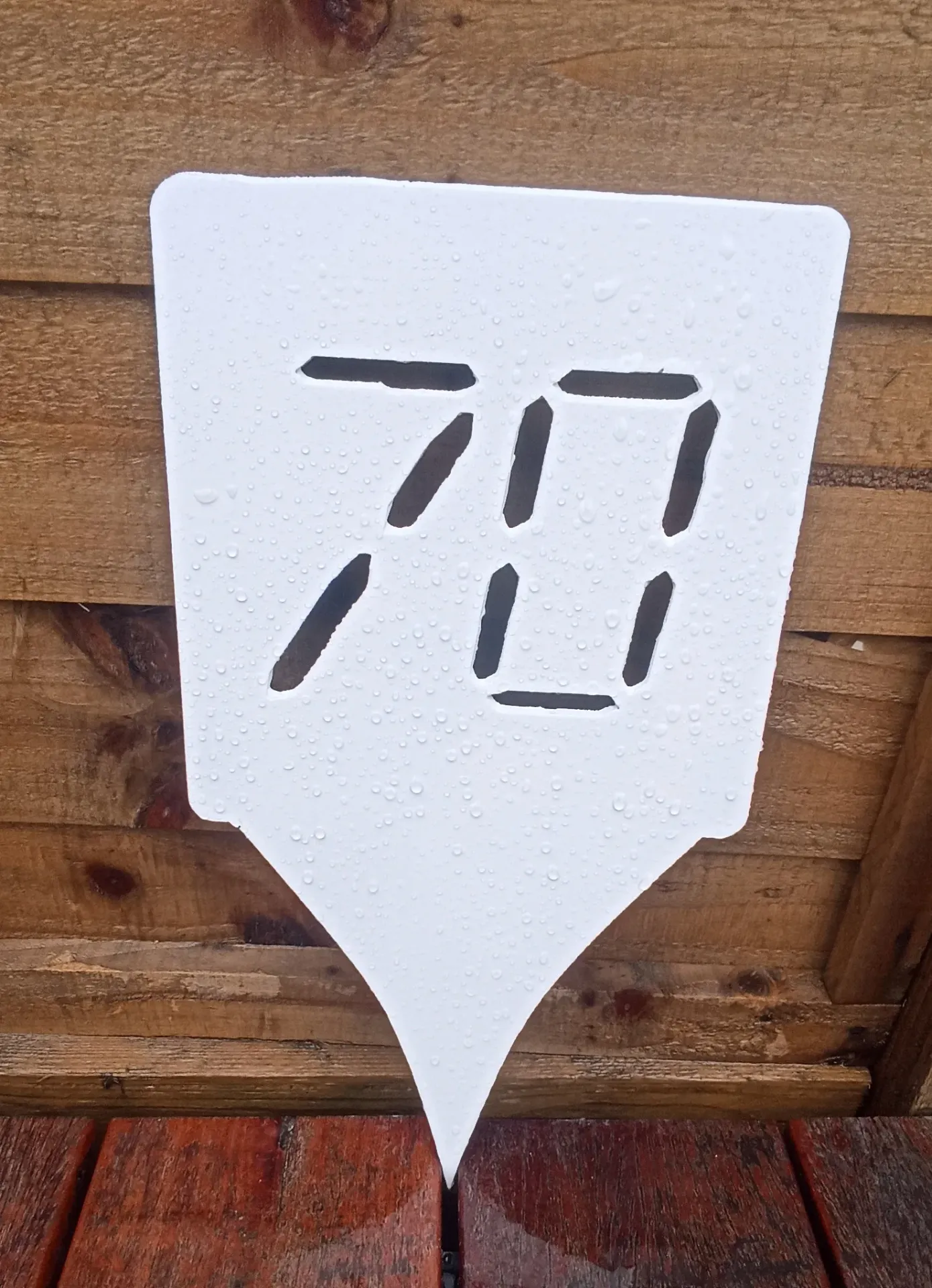 Steel Range Marker 70m