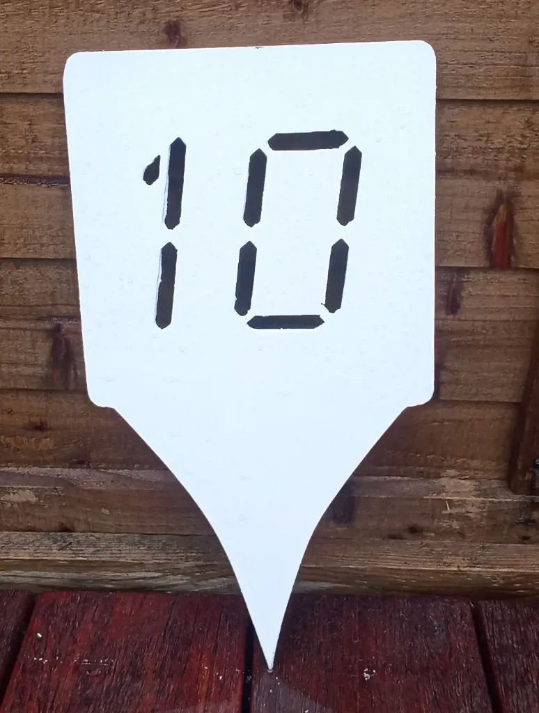 Steel Range Marker 10m