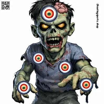[SSSTGT0014C] Derek the Zombie - Paper 17cm x 17cm (1)