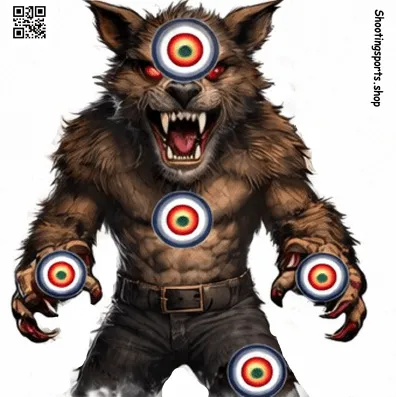 Werewolf Monster - Paper 17cm x 17cm