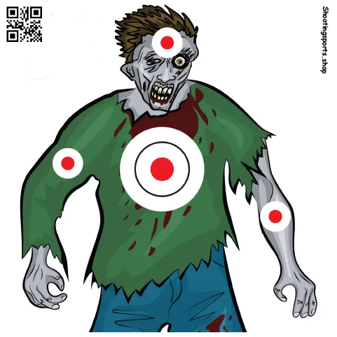 [SSSTGT0022C] Zombie - Paper 17cm x 17cm (1)