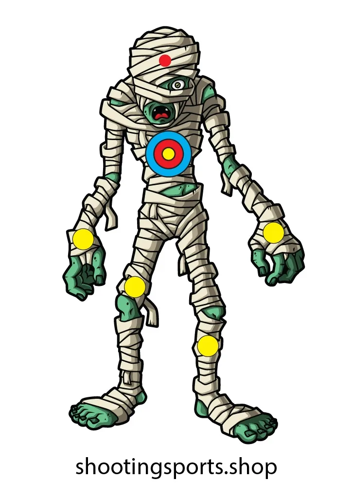 Mummy Targets - Paper A4 Packs