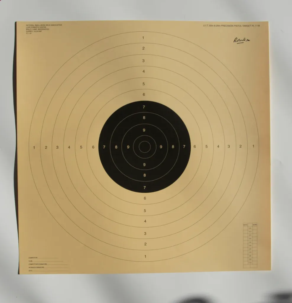 NSRA PL7-18 (50M & 25M Pistol 1 Target)